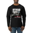 thumbnail image 1 of Wild Bobby, Ford Offroad Machine Classic Built Tough 4x4 Off Road, Cars and Trucks, Men Long Sleeve Shirt, Black, Small, 1 of 4