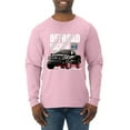 thumbnail image 1 of Wild Bobby, Ford Offroad Machine Classic Built Tough 4x4 Off Road, Cars and Trucks, Men Long Sleeve Shirt, Light Pink, 3X-Large, 1 of 4