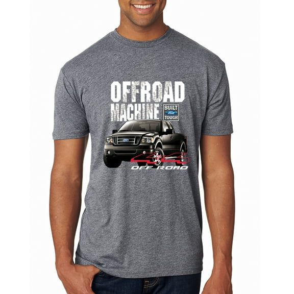 Wild Bobby, Ford Offroad Machine Classic Built Tough 4x4 Off Road, Cars and Trucks, Men Premium Tri Blend Tee, Premium Heather, Small