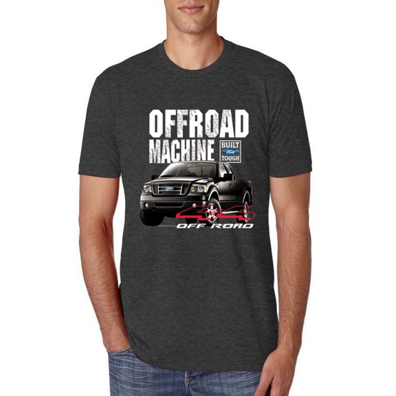 Wild Bobby, Ford Offroad Machine Classic Built Tough 4x4 Off Road, Cars and Trucks, Men Premium Tri Blend Tee, Vintage Black, Small