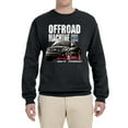 thumbnail image 1 of Wild Bobby, Ford Offroad Machine Classic Built Tough 4x4 Off Road, Cars and Trucks, Unisex Crewneck Graphic Sweatshirt, Black, Small, 1 of 4