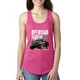 thumbnail image 1 of Wild Bobby, Ford Offroad Machine Classic Built Tough 4x4 Off Road, Cars and Trucks, Women Racerback Tank Top, Raspberry, Large, 1 of 4