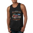 thumbnail image 1 of Wild Bobby, Ford Retro T-Bucket Roadster 1923 Vintage Garage Motors, Cars and Trucks, Men Graphic Tank Top, Black, Small, 1 of 4