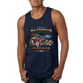 thumbnail image 1 of Wild Bobby, Ford Retro T-Bucket Roadster 1923 Vintage Garage Motors, Cars and Trucks, Men Graphic Tank Top, Navy, X-Large, 1 of 4