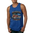thumbnail image 1 of Wild Bobby, Ford Retro T-Bucket Roadster 1923 Vintage Garage Motors, Cars and Trucks, Men Graphic Tank Top, Royal, X-Large, 1 of 4