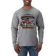 thumbnail image 1 of Wild Bobby, Ford Retro T-Bucket Roadster 1923 Vintage Garage Motors, Cars and Trucks, Men Long Sleeve Shirt, Heather Grey, X-Large, 1 of 4