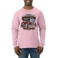 thumbnail image 1 of Wild Bobby, Ford Retro T-Bucket Roadster 1923 Vintage Garage Motors, Cars and Trucks, Men Long Sleeve Shirt, Light Pink, XX-Large, 1 of 4