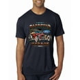 thumbnail image 1 of Wild Bobby, Ford Retro T-Bucket Roadster 1923 Vintage Garage Motors, Cars and Trucks, Men Premium Tri Blend Tee, Vintage Navy, Medium, 1 of 4