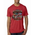 thumbnail image 1 of Wild Bobby, Ford Retro T-Bucket Roadster 1923 Vintage Garage Motors, Cars and Trucks, Men Premium Tri Blend Tee, Vintage Red, XX-Large, 1 of 4