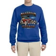 thumbnail image 1 of Wild Bobby, Ford Retro T-Bucket Roadster 1923 Vintage Garage Motors, Cars and Trucks, Unisex Crewneck Graphic Sweatshirt, Royal, Medium, 1 of 4