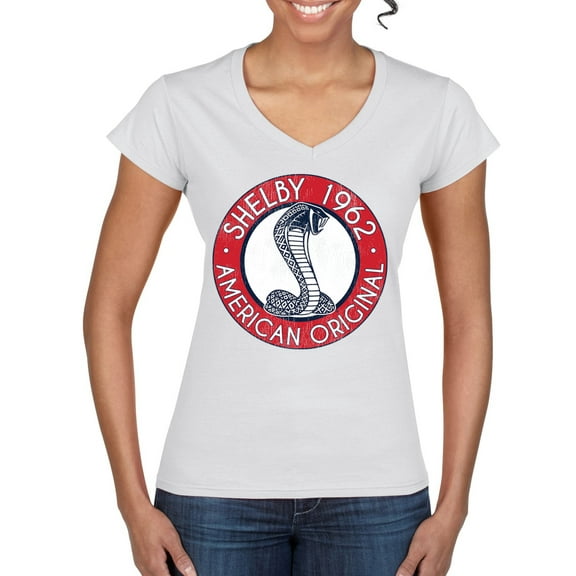Wild Bobby Ford Shelby 1962 American Original Women Standard V-Neck Tee