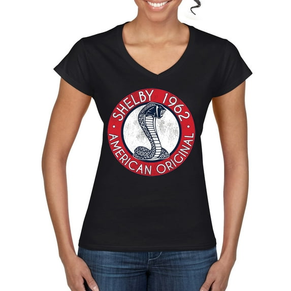 Wild Bobby Ford Shelby 1962 American Original Women Standard V-Neck Tee