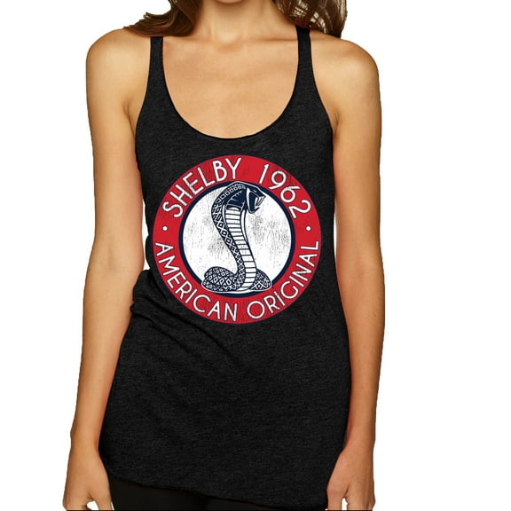 Wild Bobby Ford Shelby 1962 American Original Women Tri-Blend Racerback Tank Top