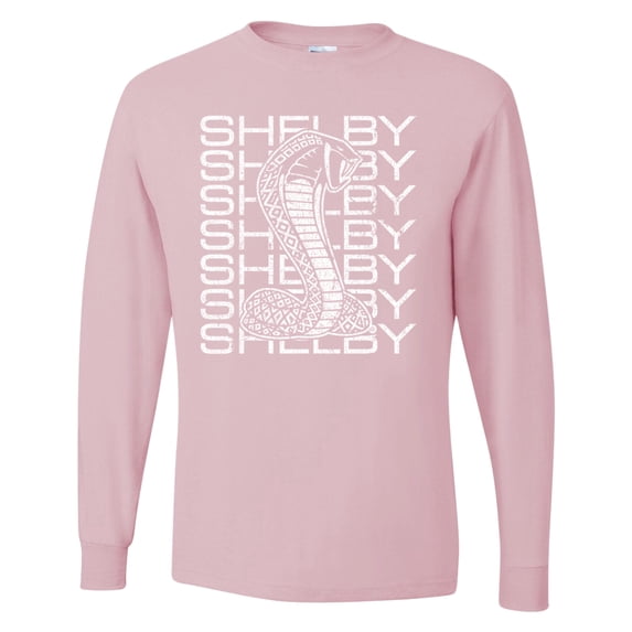 Wild Bobby Ford Shelby All-Over Cobra Men Long Sleeve Shirt