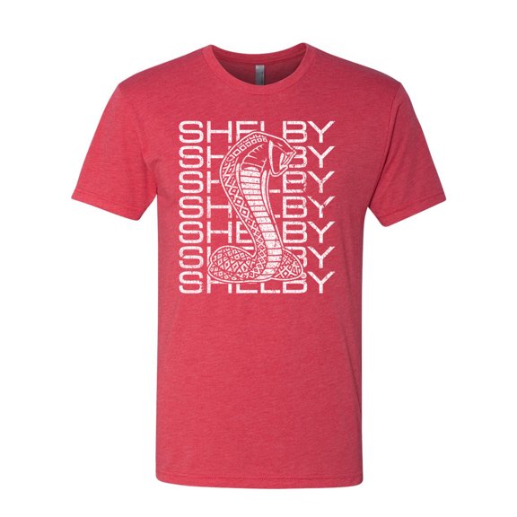 Wild Bobby Ford Shelby All-Over Cobra Men Premium Tri Blend Tee