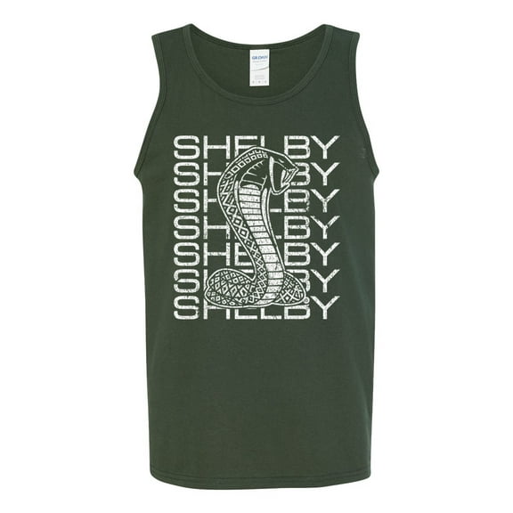 Wild Bobby Ford Shelby All-Over Cobra Men Tank Top