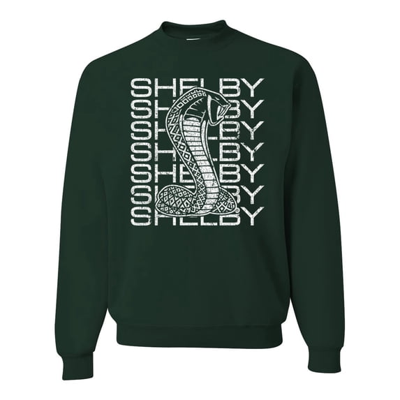 Wild Bobby Ford Shelby All-Over Cobra Unisex Crewneck Sweatshirt
