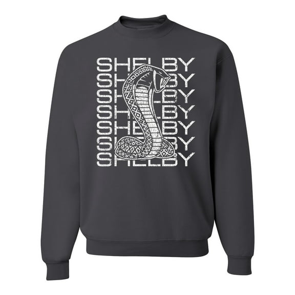 Wild Bobby Ford Shelby All-Over Cobra Unisex Crewneck Sweatshirt