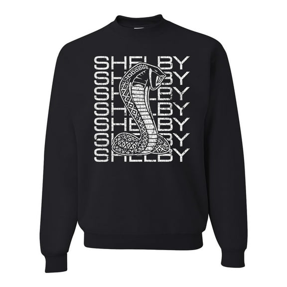 Wild Bobby Ford Shelby All-Over Cobra Unisex Crewneck Sweatshirt