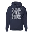 thumbnail image 1 of Wild Bobby Ford Shelby All-Over Cobra Unisex Hoodie Sweatshirt, 1 of 6