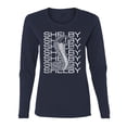 thumbnail image 1 of Wild Bobby Ford Shelby All-Over Cobra Women Graphic Long Sleeve Tee, 1 of 6