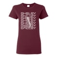 thumbnail image 1 of Wild Bobby Ford Shelby All-Over Cobra Women Graphic Tee, 1 of 6