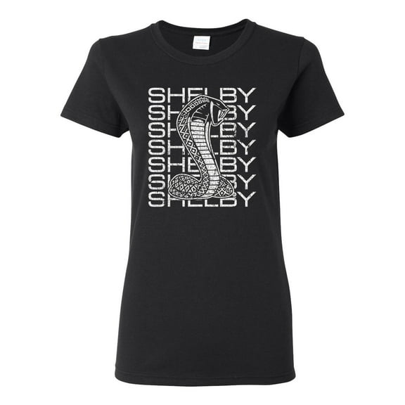 Wild Bobby Ford Shelby All-Over Cobra Women Graphic Tee