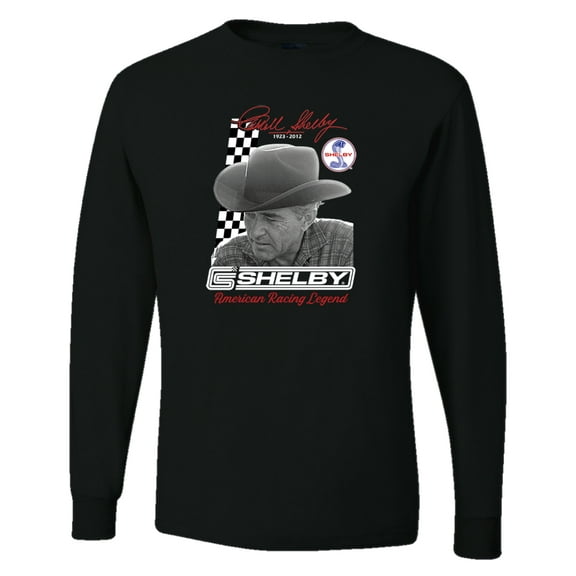 Wild Bobby Ford Shelby American Racing Legend Men Long Sleeve Shirt