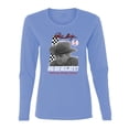 thumbnail image 1 of Wild Bobby Ford Shelby American Racing Legend Women Graphic Long Sleeve Tee, 1 of 6