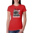 thumbnail image 1 of Wild Bobby Ford Shelby American Racing Legend Women Slim Fit Junior Tee, 1 of 6