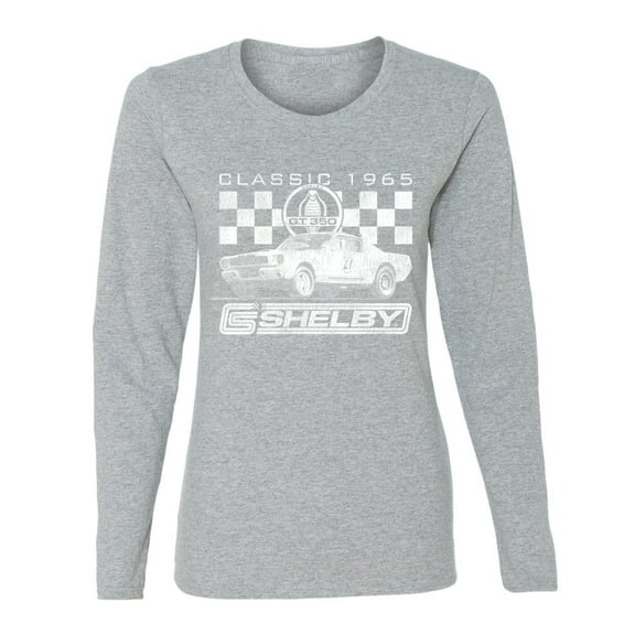 Wild Bobby Ford Shelby Classic 1965 GT Women Graphic Long Sleeve Tee