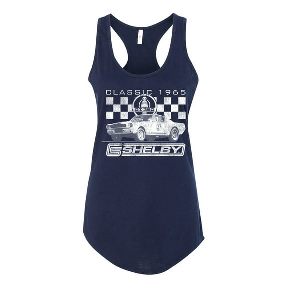 Wild Bobby Ford Shelby Classic 1965 GT Women Racerback Tank Top