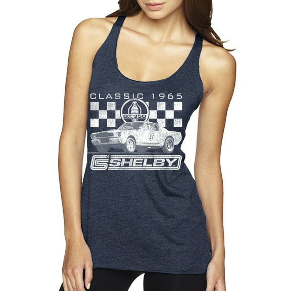 Wild Bobby Ford Shelby Classic 1965 GT Women Tri-Blend Racerback Tank Top