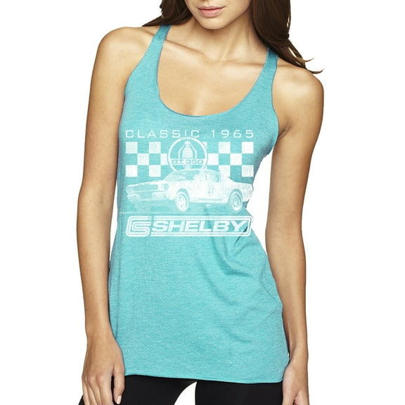 Wild Bobby Ford Shelby Classic 1965 GT Women Tri-Blend Racerback Tank Top