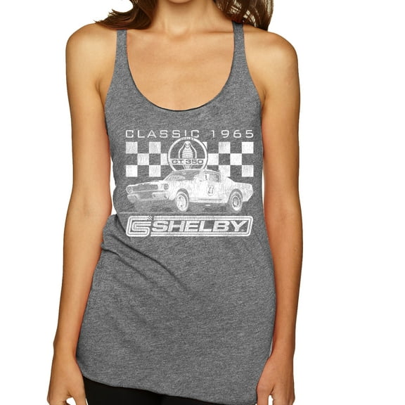 Wild Bobby Ford Shelby Classic 1965 GT Women Tri-Blend Racerback Tank Top