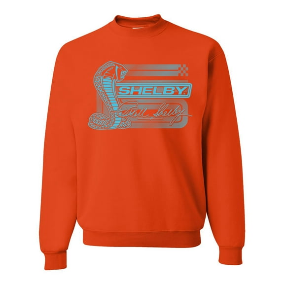 Wild Bobby Ford Shelby Cobra Retro Blue Logo Unisex Crewneck Sweatshirt