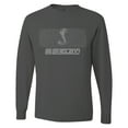 thumbnail image 1 of Wild Bobby Ford Shelby Diamond Grille Cobra Logo Men Long Sleeve Shirt, 1 of 6