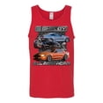 thumbnail image 1 of Wild Bobby Ford Shelby GT All American Men Tank Top, 1 of 6