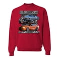 thumbnail image 1 of Wild Bobby Ford Shelby GT All American Unisex Crewneck Sweatshirt, 1 of 6
