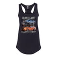 thumbnail image 1 of Wild Bobby Ford Shelby GT All American Women Racerback Tank Top, 1 of 6