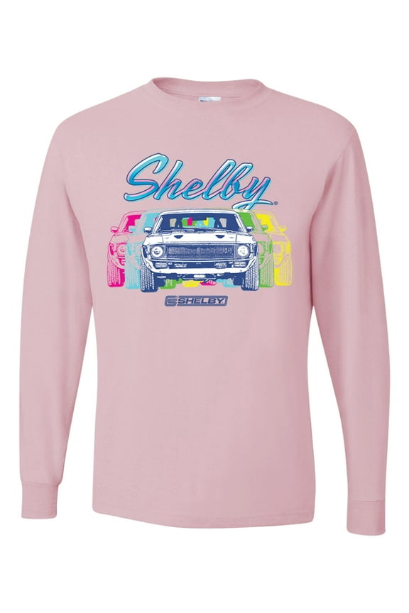 Ford Shelby GT Color Shift Retro Men Long Sleeve Shirt