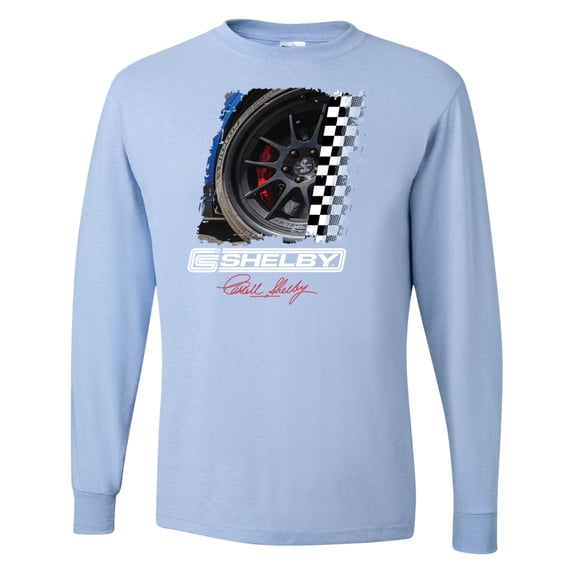 Wild Bobby Ford Shelby GT Rims Vintage Men Long Sleeve Shirt