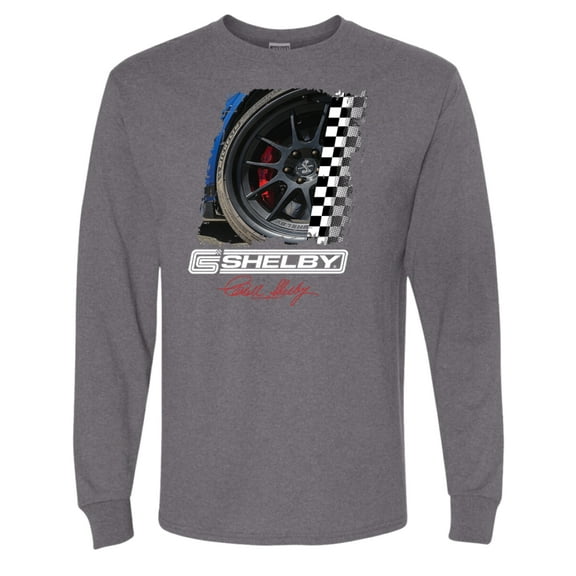 Wild Bobby Ford Shelby GT Rims Vintage Men Long Sleeve Shirt