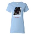 thumbnail image 1 of Wild Bobby Ford Shelby GT Rims Vintage Women Graphic Tee, 1 of 6