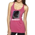 thumbnail image 1 of Wild Bobby Ford Shelby GT Rims Vintage Women Tri-Blend Racerback Tank Top, 1 of 6