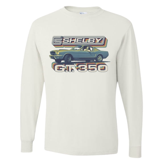 Wild Bobby Ford Shelby GT350 Retro Colorshift Men Long Sleeve Shirt