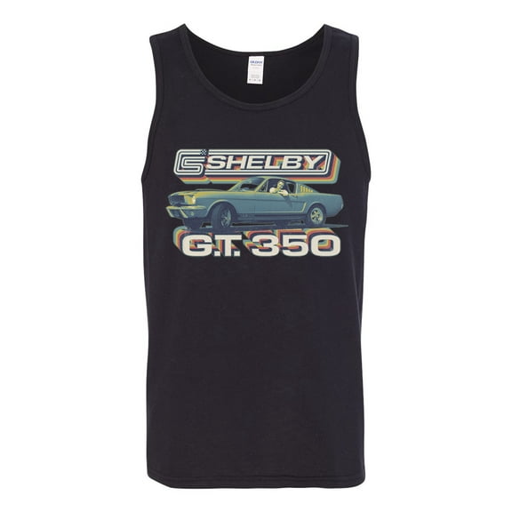Wild Bobby Ford Shelby GT350 Retro Colorshift Men Tank Top