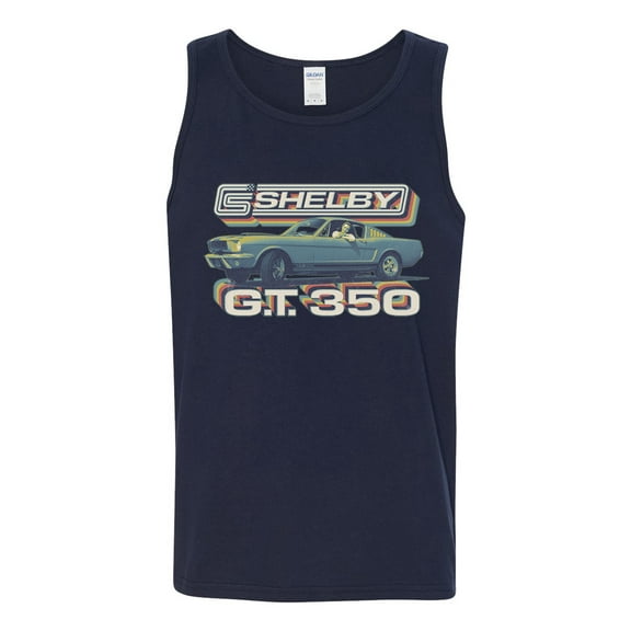 Wild Bobby Ford Shelby GT350 Retro Colorshift Men Tank Top