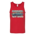 thumbnail image 1 of Wild Bobby Ford Shelby GT350 Retro Colorshift Men Tank Top, 1 of 6