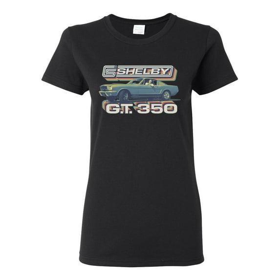 Wild Bobby Ford Shelby GT350 Retro Colorshift Women Graphic Tee